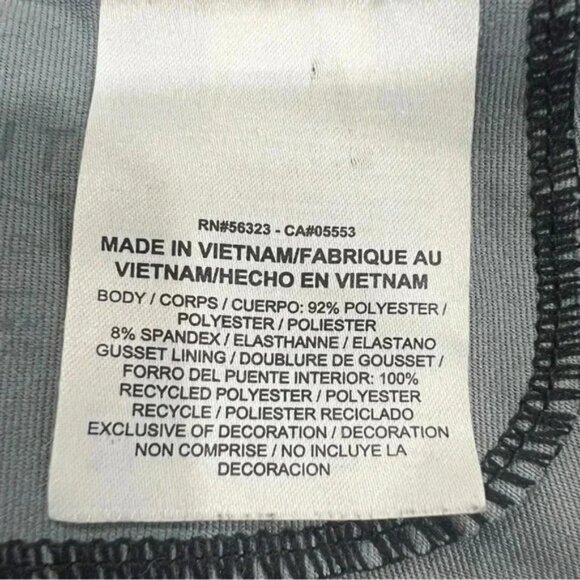 Nike Womens Black Patterned Capri Leggings Size Small - Picture 3 of 5